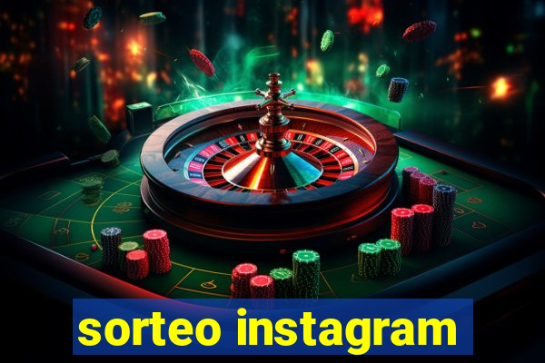 sorteo instagram